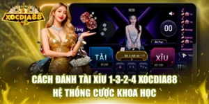Cách đánh tài xỉu 1-3-2-4